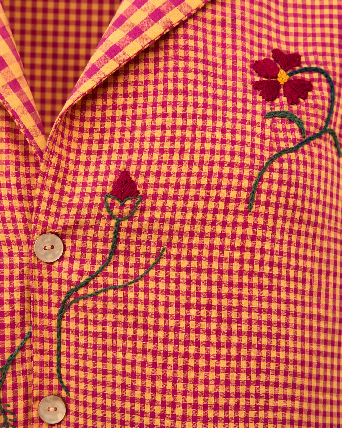 Camisa Rosal Vichy