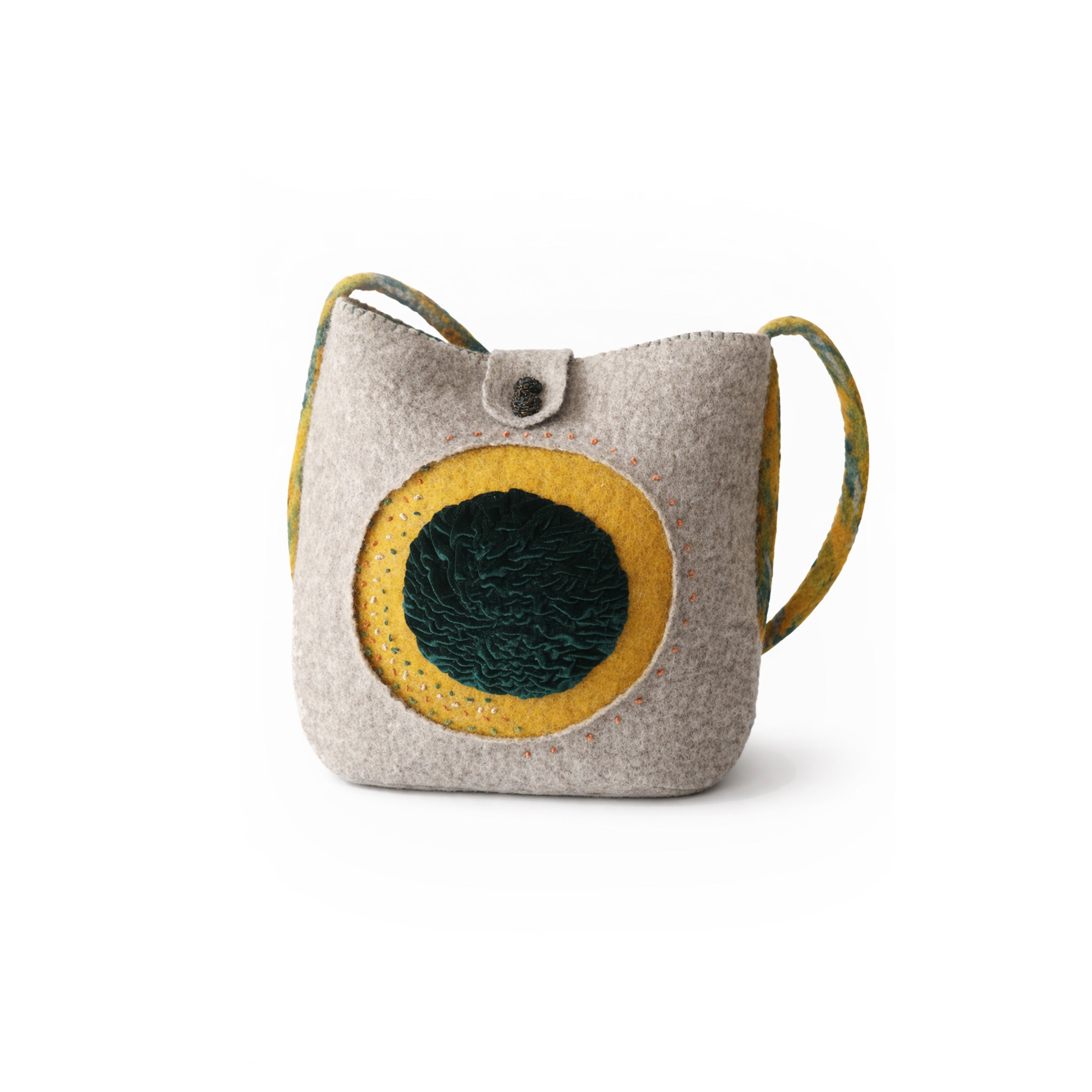 Bolso Fieltro Circulo