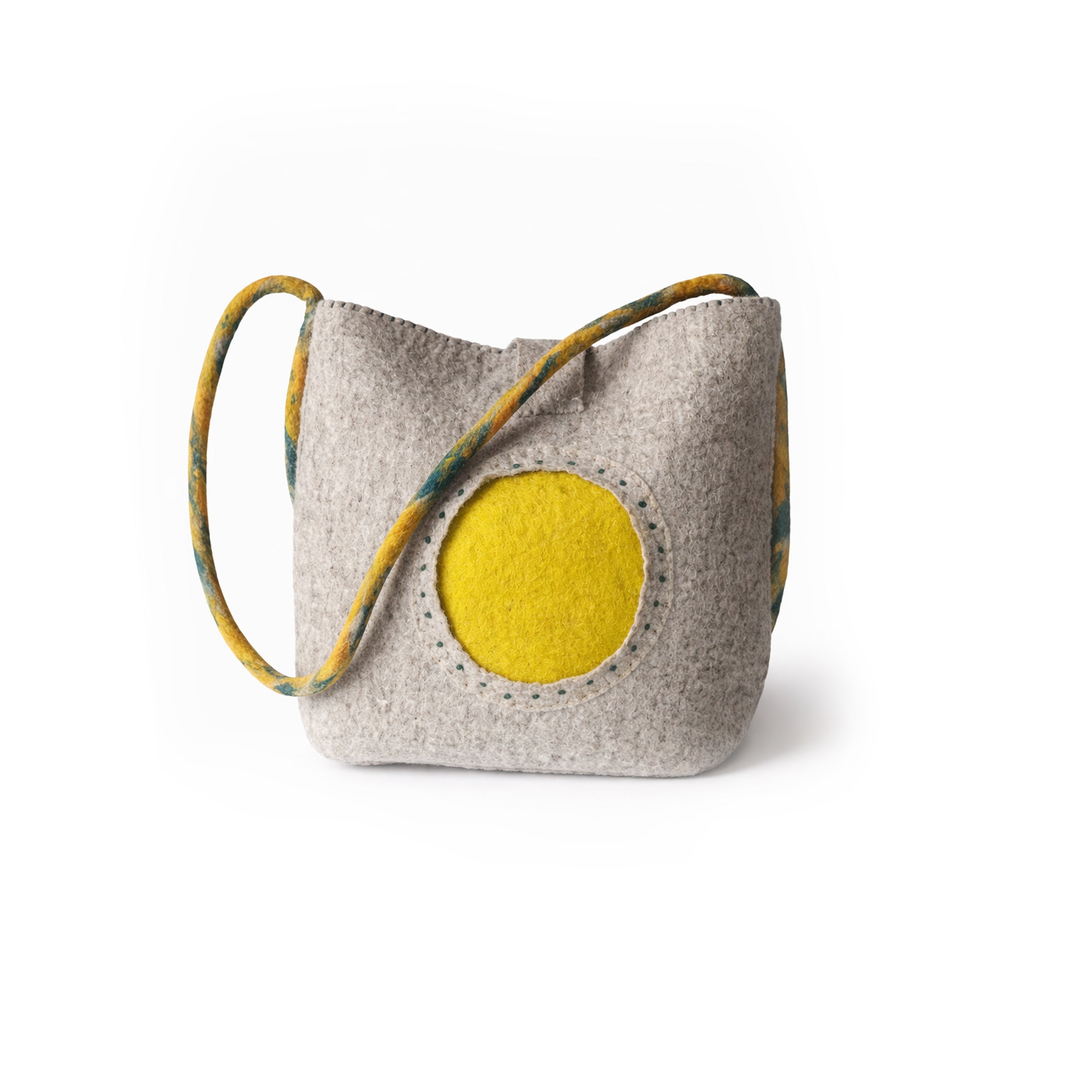 Bolso Fieltro Circulo