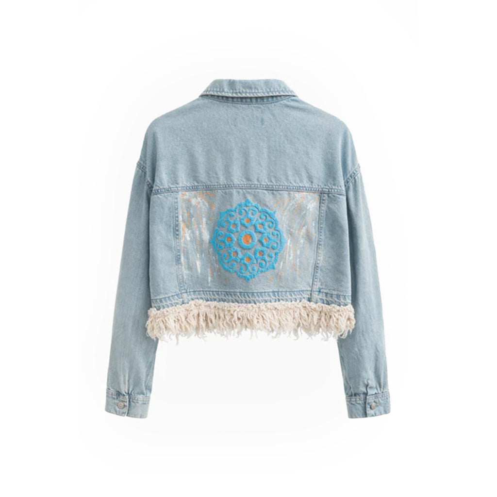 Chaqueta Jean Mandala