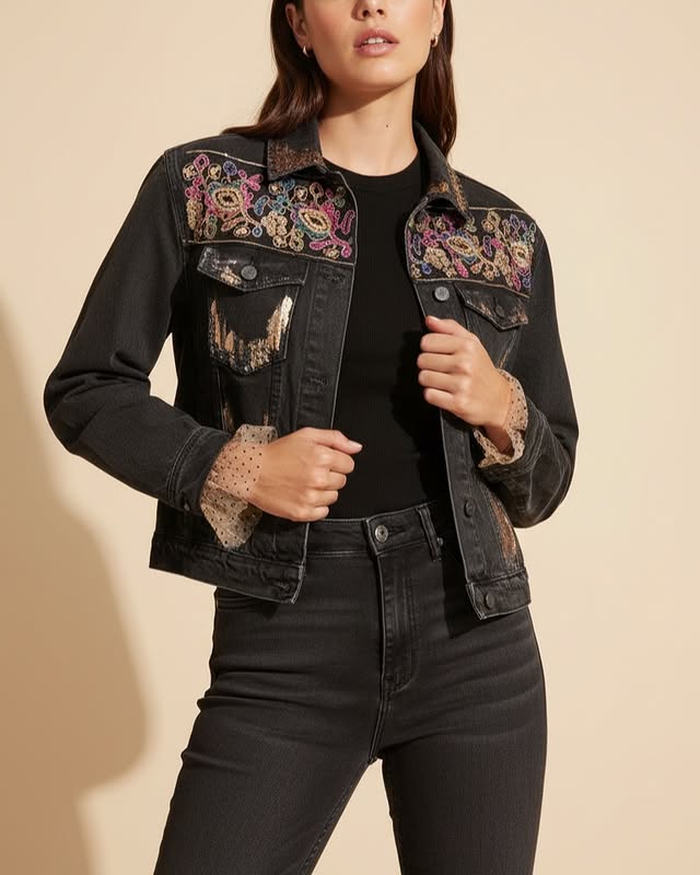 Chaqueta “Mandala Nocturno”