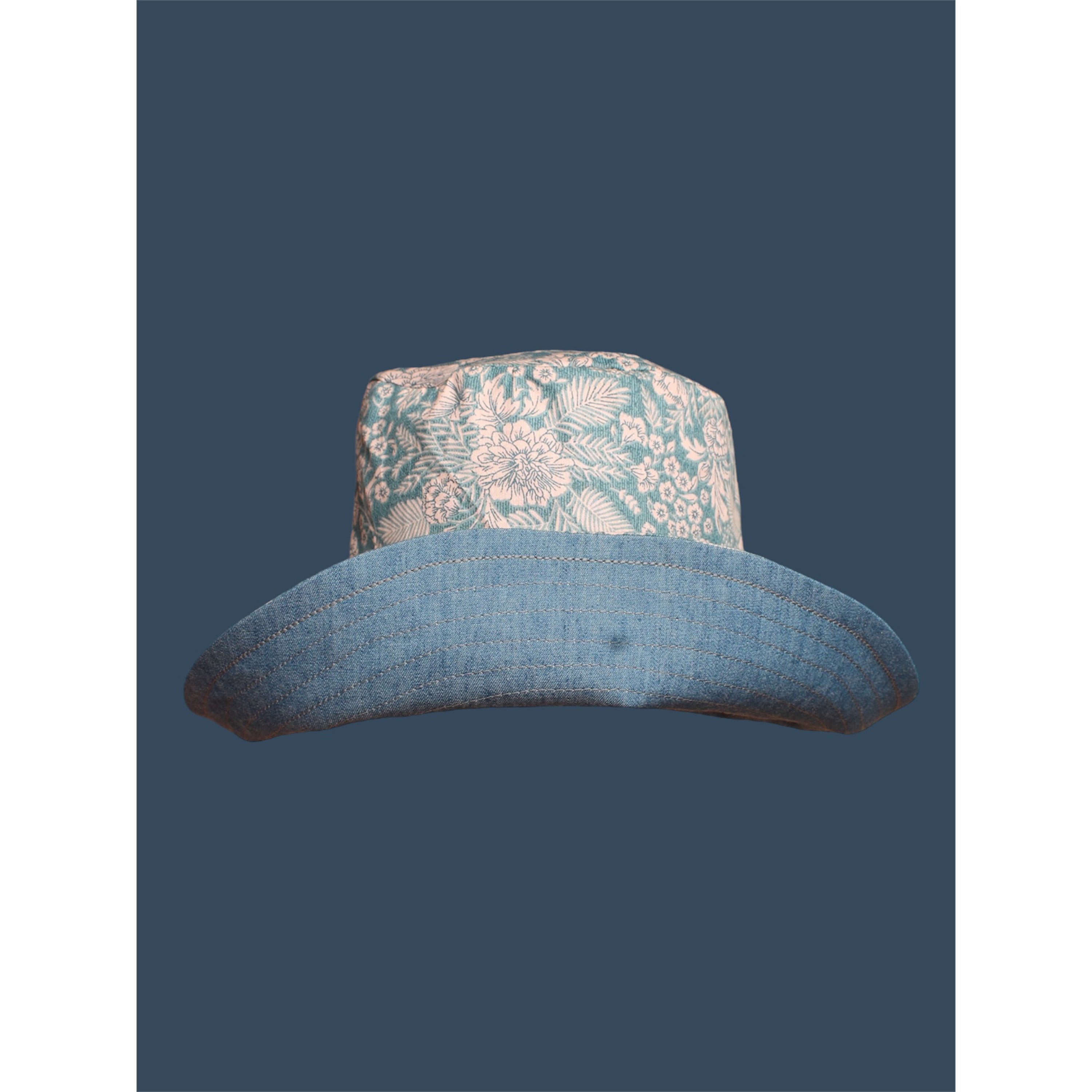 Sombrero estilo pescador reversible