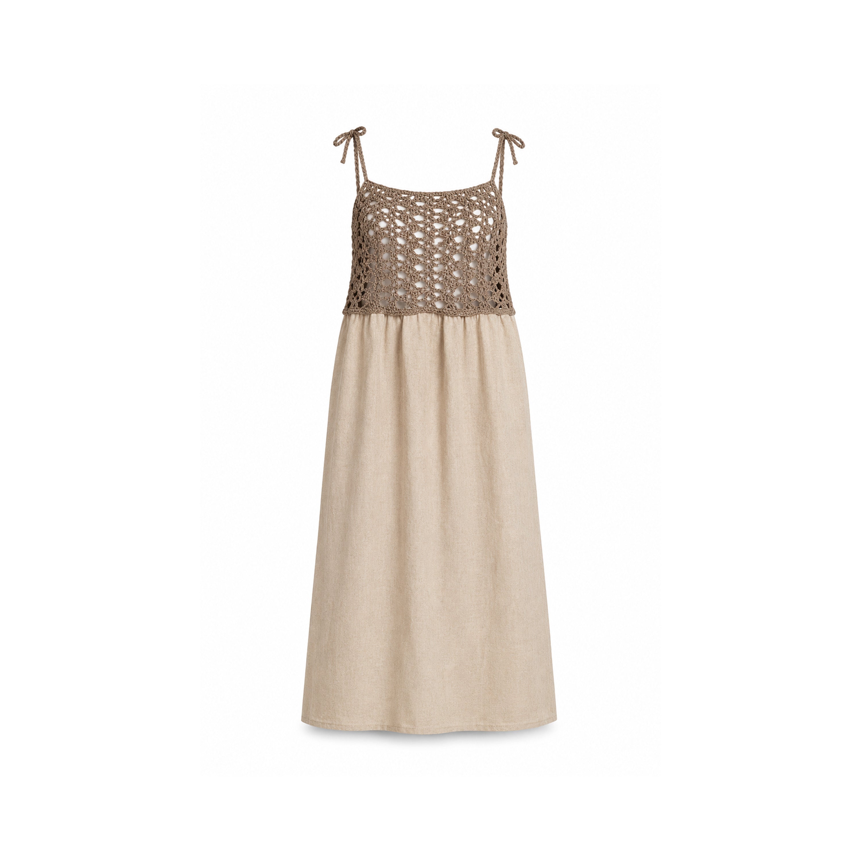 Vestido Crochet Tierra
